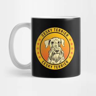 Cesky Terrier Dog Portrait Mug